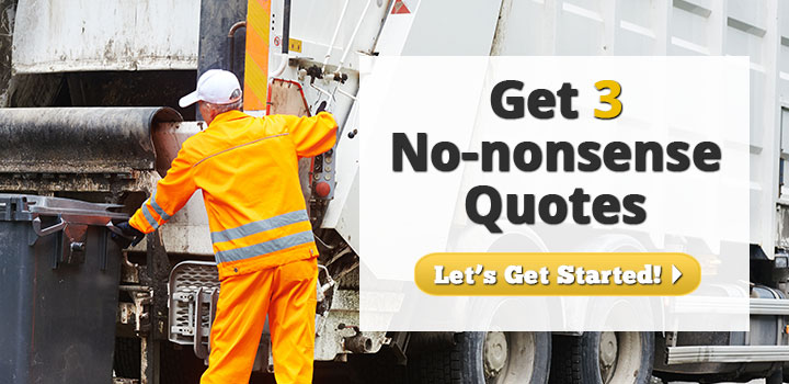 Get 3 No-Nonsense Garbage Hauling Insurance Quotes